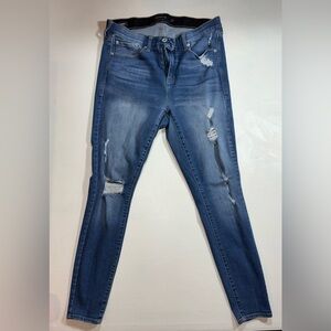 Torrid Premium Sky High Skinny Blue Jeans